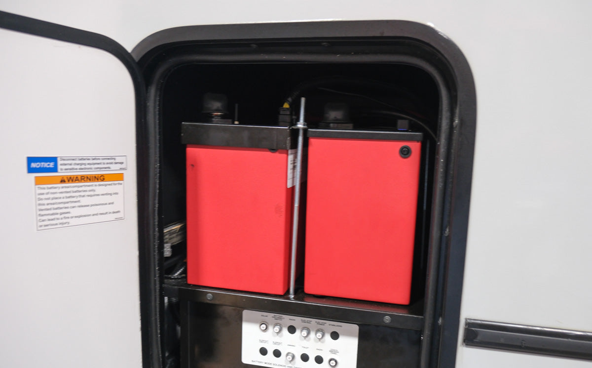 Winnebago Sprinter Ekko 23B 320ah 2nd Battery Upgrade Kit by FreedomVanGo