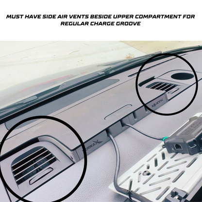 Charge Groove -  Mercedes Sprinter Console Cable Organizer