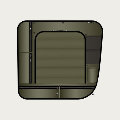 Revel - Dinette Zipper Shade with Organizer