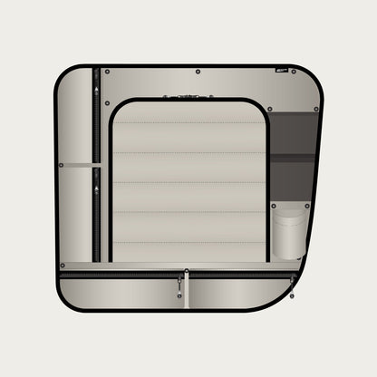Revel - Dinette Zipper Shade with Organizer