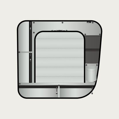 Revel - Dinette Zipper Shade with Organizer
