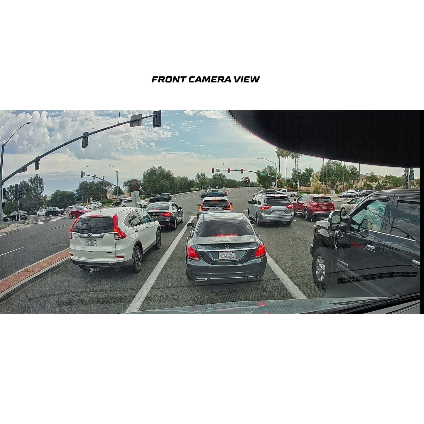 WOLFBOX Dash Cam Visordok Tube Backplate Kit